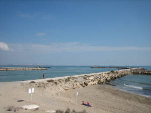 Playas en el final del Segura